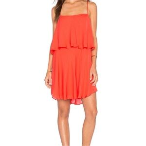 New Haute Hippie Silk Racerback Mini Dress Size XS Retail $395